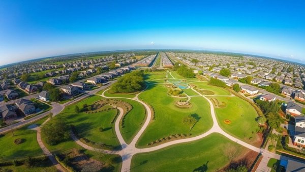 Legacy at Kime Ranch walkable community with parks and homes.