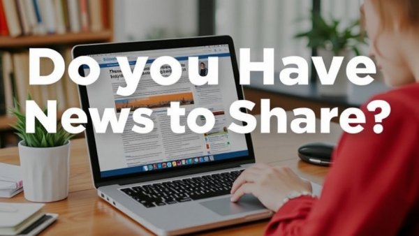 Do You Have News to Share? Get It Published.
