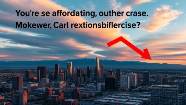 $100K enough to live in Denver skyline with question overlay.