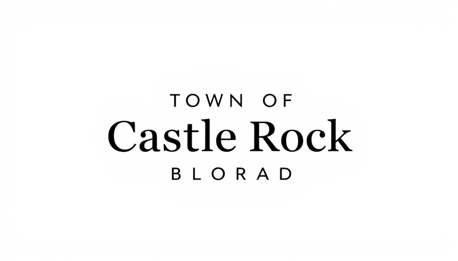 The View Castle Rock logo with mountain silhouette.