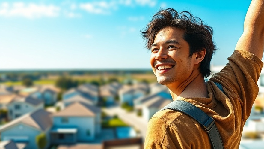 Person enjoying the vibrant suburban landscape of Taylor Morrison homes for modern family living.