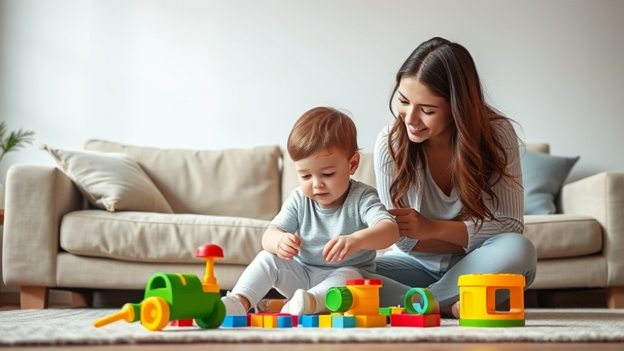 Croydon Council Housing Issues depicted by young mother and toddler at home.