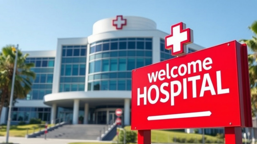 Central Middlesex Hospital sign at Urgent Treatment Centre entrance.