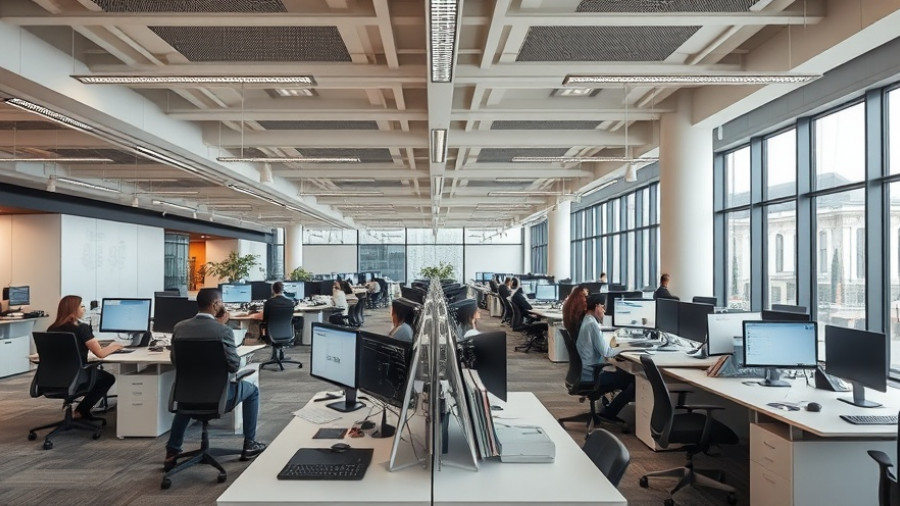 Modern office workspace reflecting BlaBlaCar India market growth.