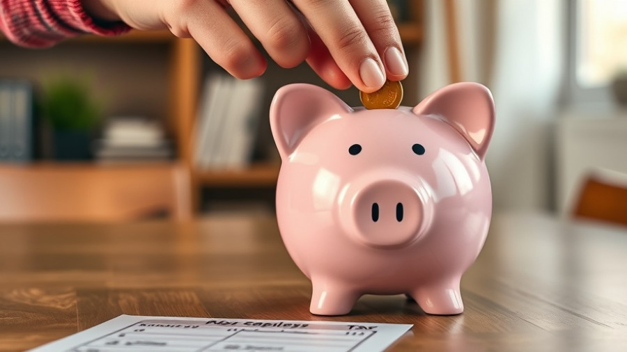 Cash ISA allowance cuts impact tax savings with piggy bank.