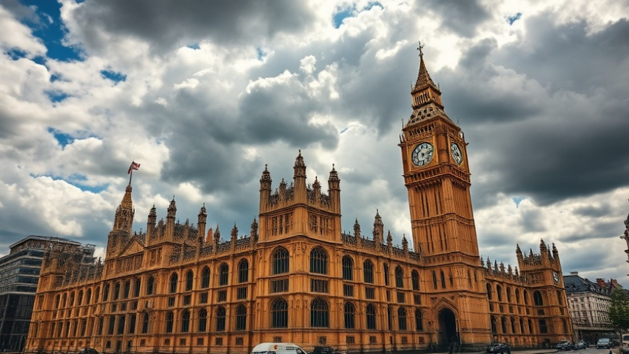 Iconic British landmark representing the impact of Renters' Rights Bill on property market.