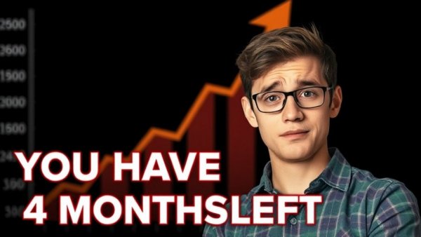 Investing in property in 2026, young man discusses financial growth chart