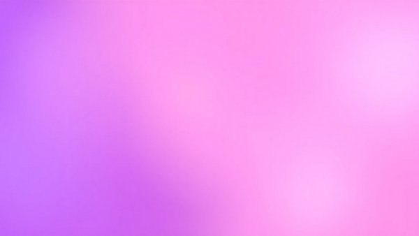 Vibrant purple to pink gradient background.