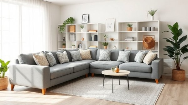 Cozy living room with essentials for small spaces