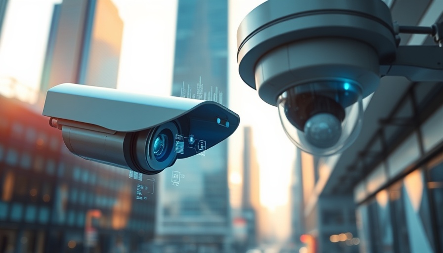 Smart & Connected homes security with digital data overlay.