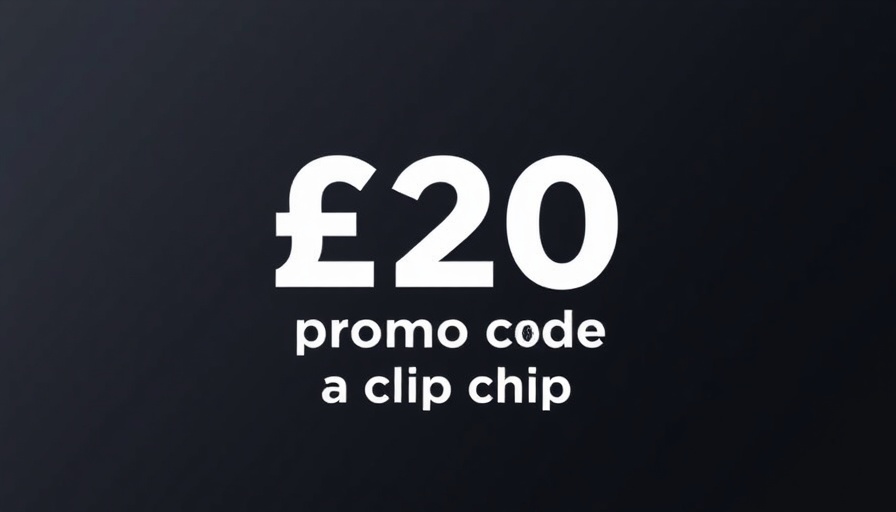 Chip promo code July 2025 displayed on dark background.