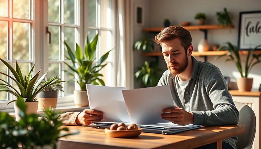 Couple discussing home insurance savings at a table.