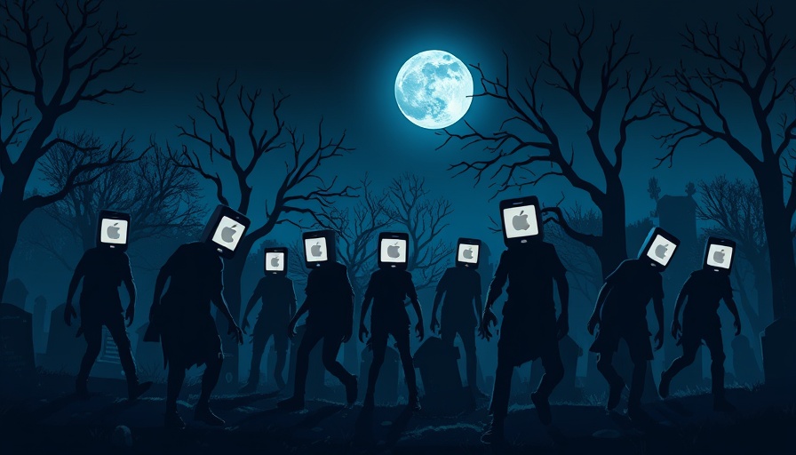 Unused zombie accounts represented by app-headed zombies in graveyard.