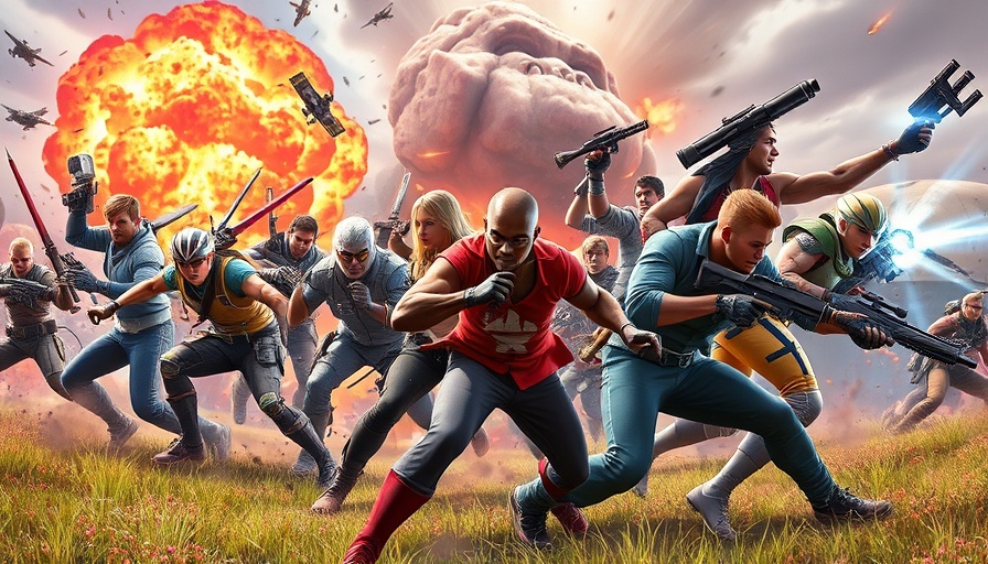 Fortnite Chapter 6 Season 4 launch characters in action.