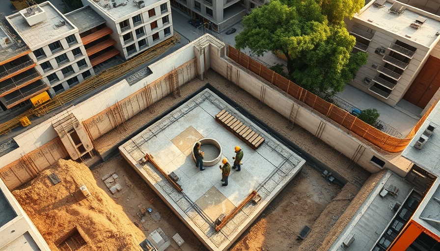 Construction workers on site for app development in construction.