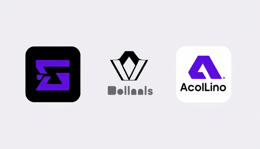 Modern graphic design of logos symbolizing the future of contingent work