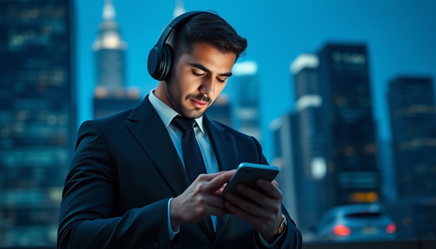 Man in suit on rooftop at night watching new Apple TV+ movies and shows.