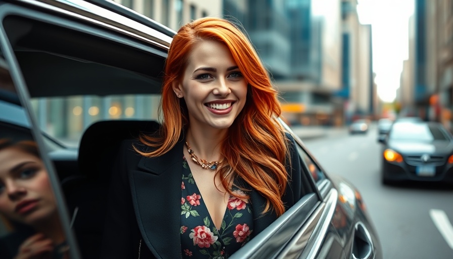 Angela Rayner exiting car, urban setting.