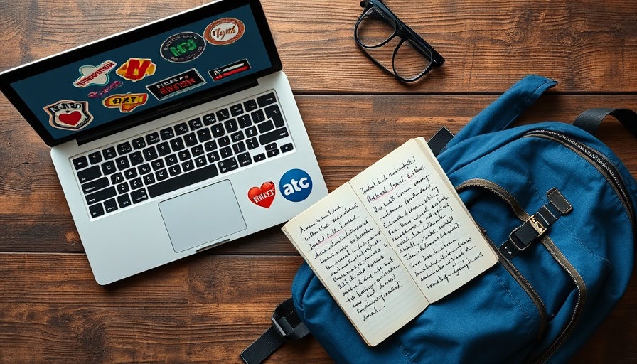Laptop and notebook on wooden desk, best VPN for school Wi-Fi setting.