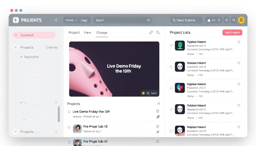 ChatGPT Projects feature upgrades shown in a minimalist project management interface.