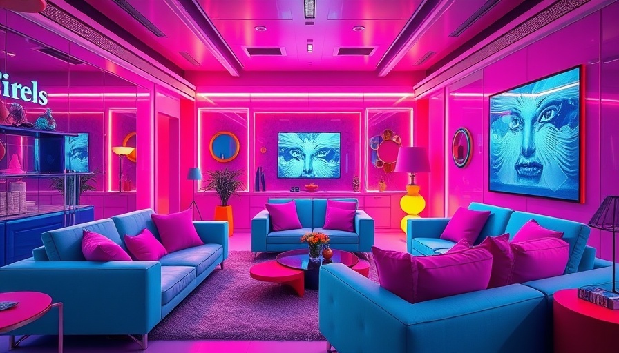 Big Brother 2025 house design inspiration with bold colors and modern decor.