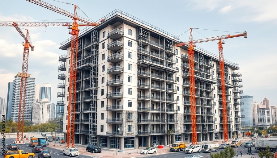 Columbus affordable housing initiative construction site