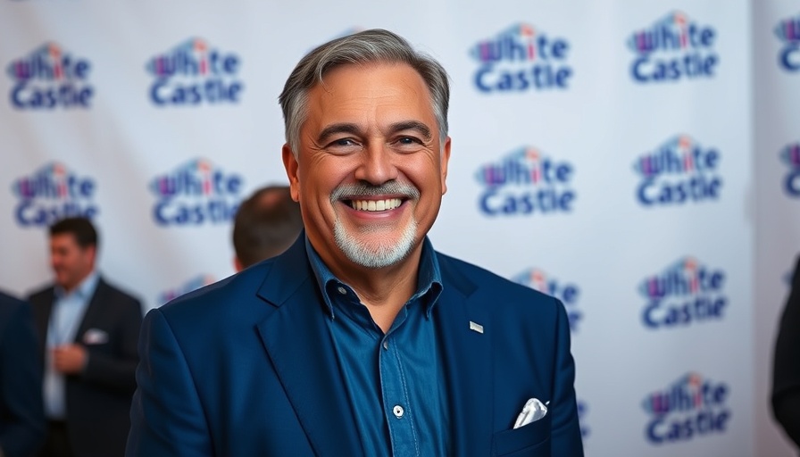 Muncie inductee at White Castle Hall of Fame event.