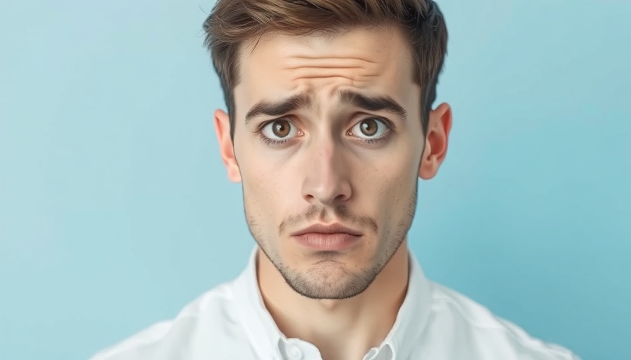 Confused young man expressing uncertainty, mental health staffing levels