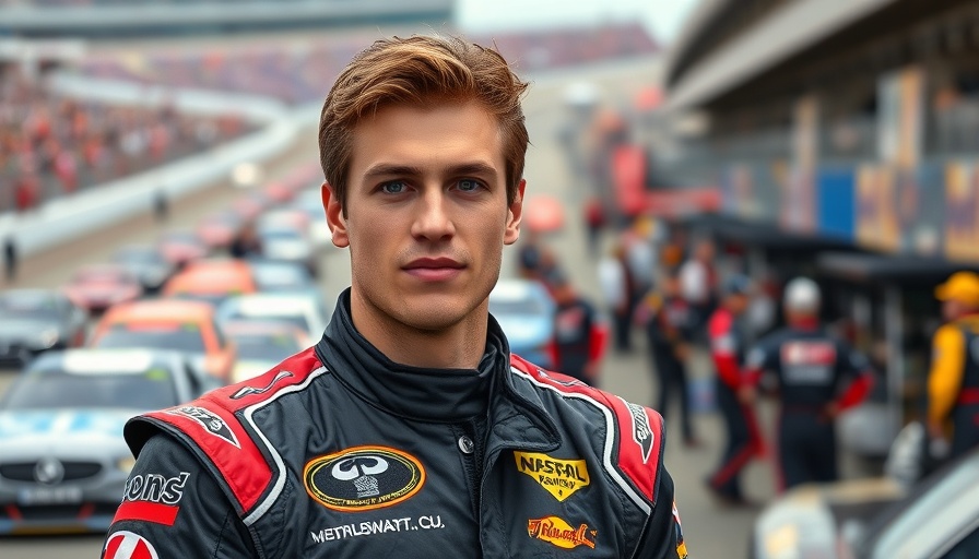 Corey Heim NASCAR Win at Lime Rock Park, focused young driver on track.