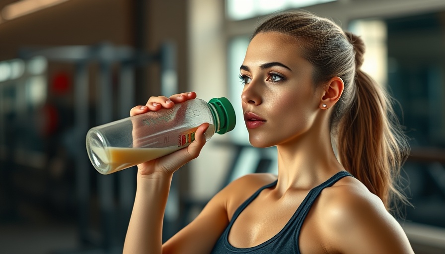 Athletic individuals enjoying Functional Food Solutions drinks post-exercise.