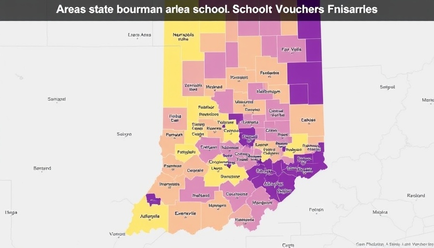 Indiana map shows counties lacking voucher-accepting schools