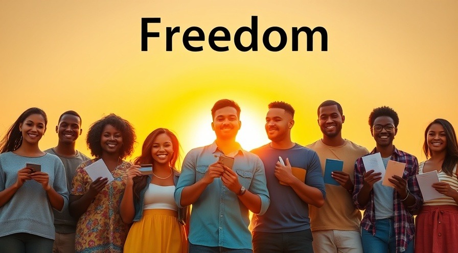 Diverse group holding debt symbols, symbolizing smart money habits to adopt.