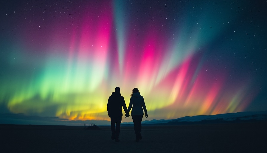 Serene parting under auroras, Letting Go as an Act of Love.