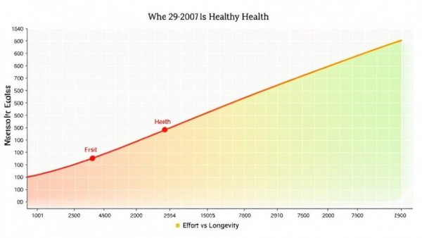 Graph showing the true cost of optimal health through effort and longevity.