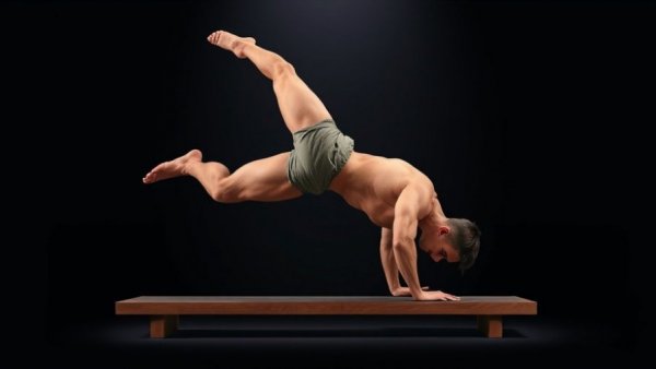 Muscular figure showing exercises better than walking for seniors.