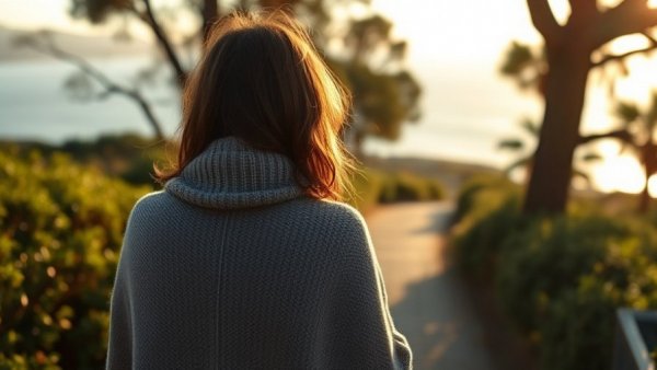 Woman walking along a sunlit path; Design Your Dream Year 2026 inspiration.