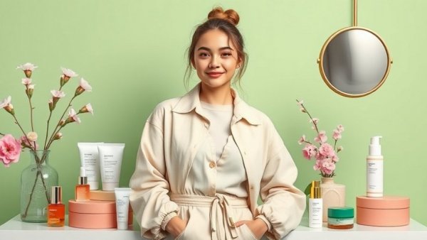 Spring 2023 fashion trends with stylish woman and accessories.