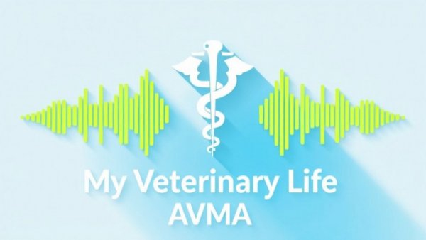 Veterinary Medicine Career Paths podcast graphic with AVMA logo.