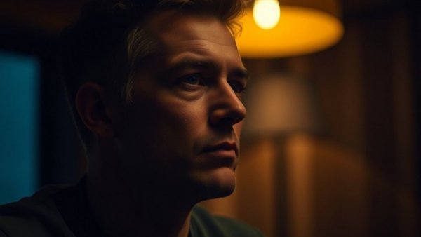 Man discussing a getting sober journey with a focus on panic attacks.