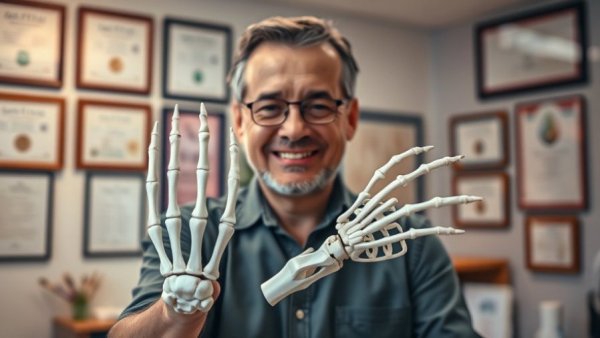 You Don't Have A BAD Back, instructional pose in office setting.