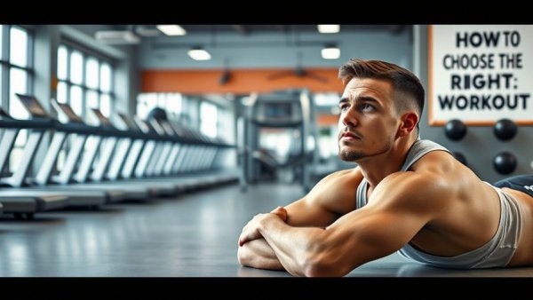 Choosing the right pre-workout guide in gym setting.
