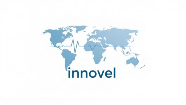Innovel logo with heartbeat line and world map for airway securement procurement decisions