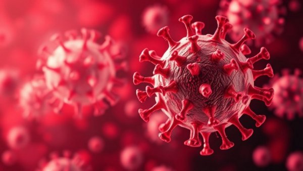 Illustration of virus cells associated with Cruise Ship Hantavirus Outbreak.