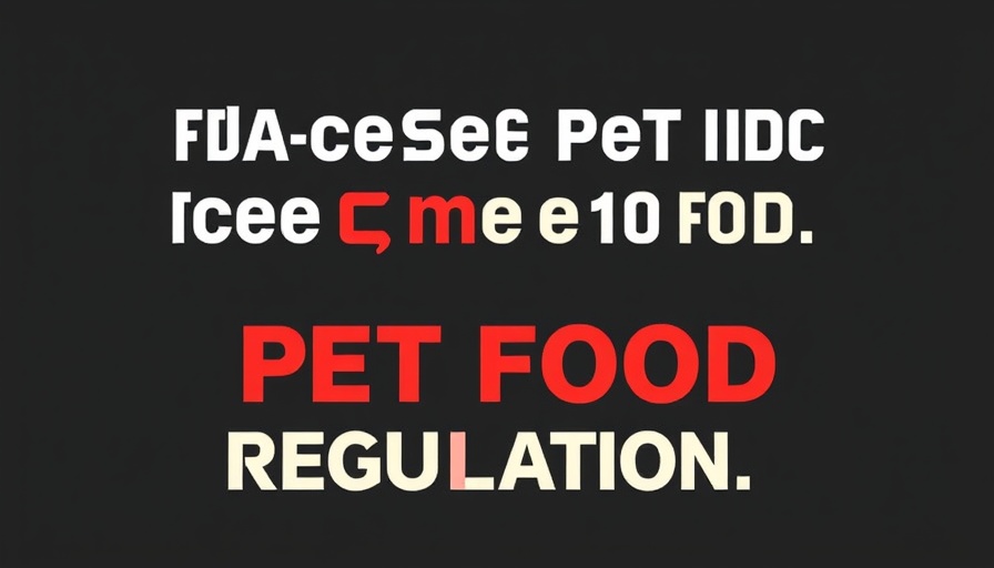 Graphic highlighting trust issues in pet food safety with the FDA.