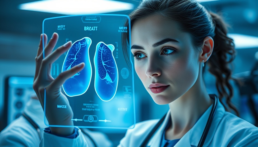 Futuristic examination of advancements in breast surgery technology.