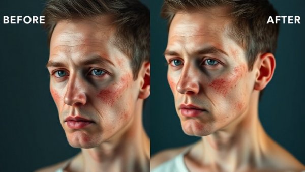 Dramatic pre and post surgery neurofibromatosis transformation.