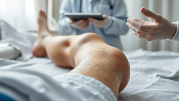 Negative Pressure Wound Therapy close-up procedure in hospital.