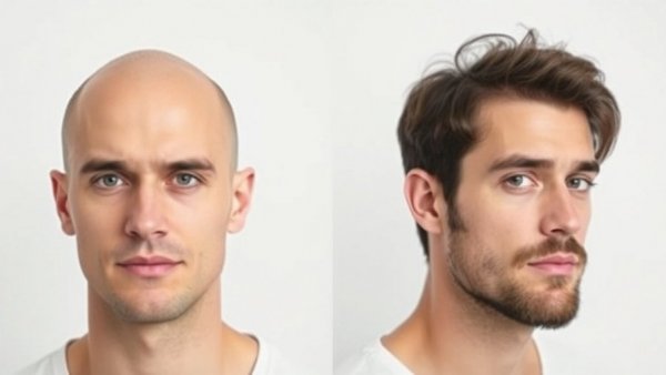 New hair loss drug cure baldness transformation.