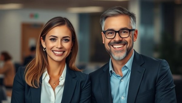 Professional duo in office symbolizing family law in Culver City expertise.