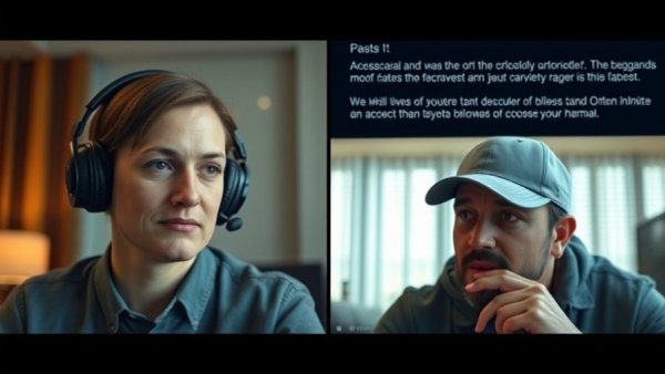 Two individuals in an online discussion on hair regrowth.